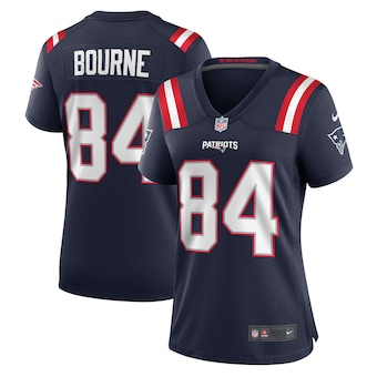 womens nike kendrick bourne navy new england patriots game j